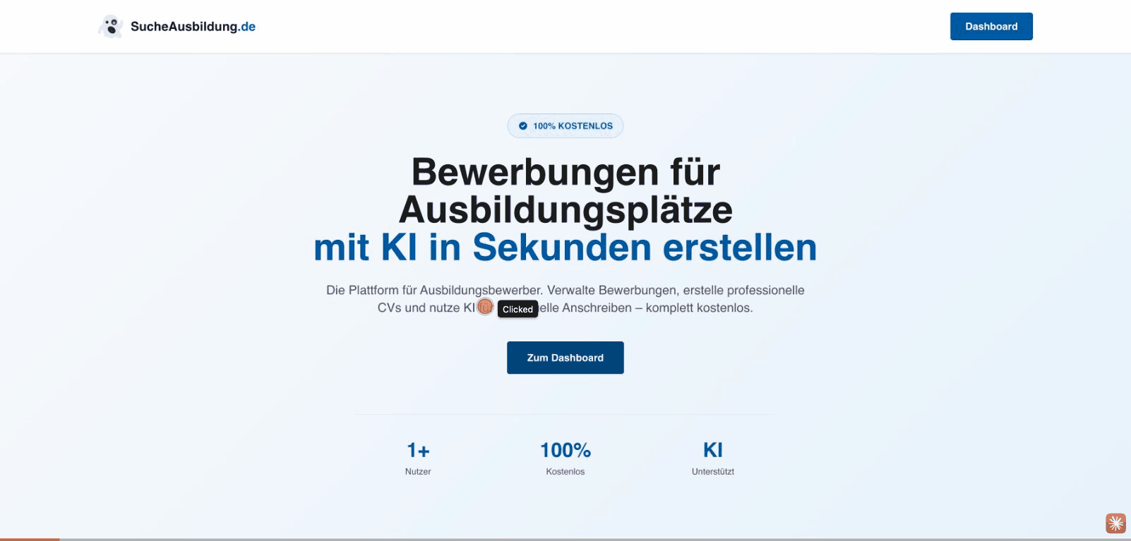 Demo: KI-Import einer Stellenanzeige - automatische Erstellung von Bewerbungsunterlagen